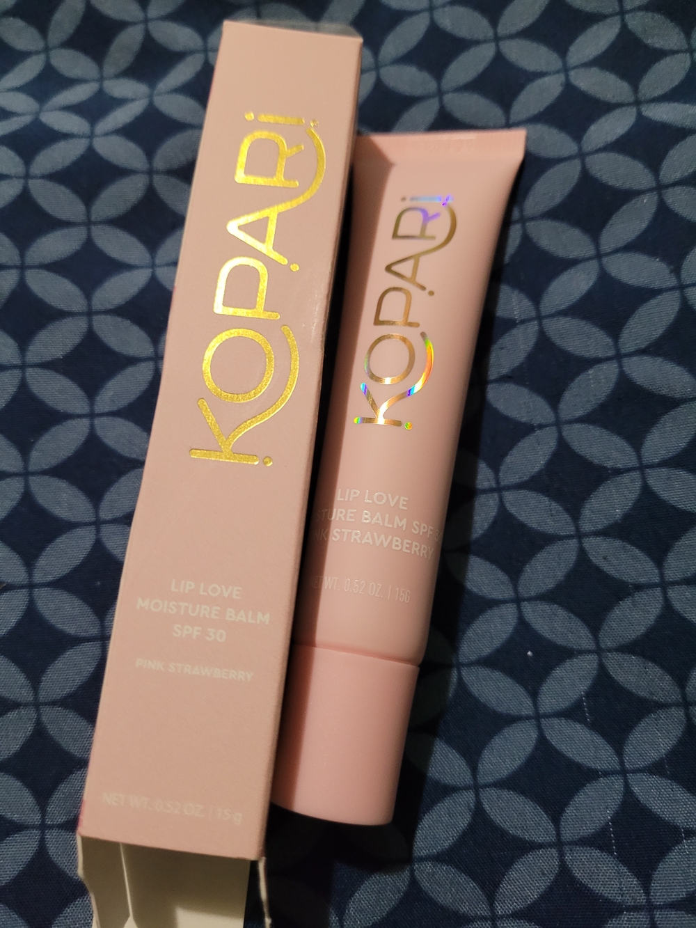 💕Kopari Pink Strawberry Lip Love Moisture Balm Tube BNIB